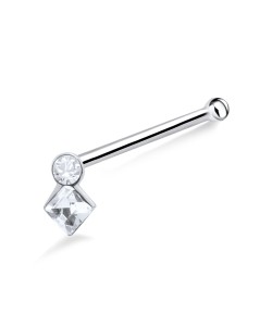 Diamond Stone Bone Nose Stud NSKD-832